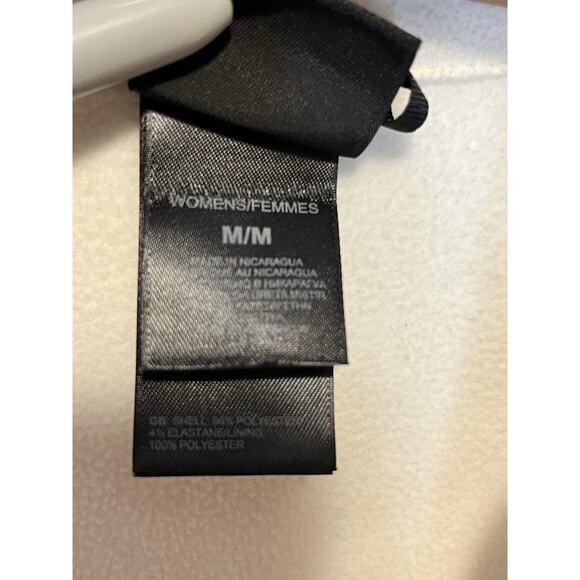 The North Face Jacket Women’s Off-White Size Medium Full Zip, Zippered Pockets - Picture 12 of 16